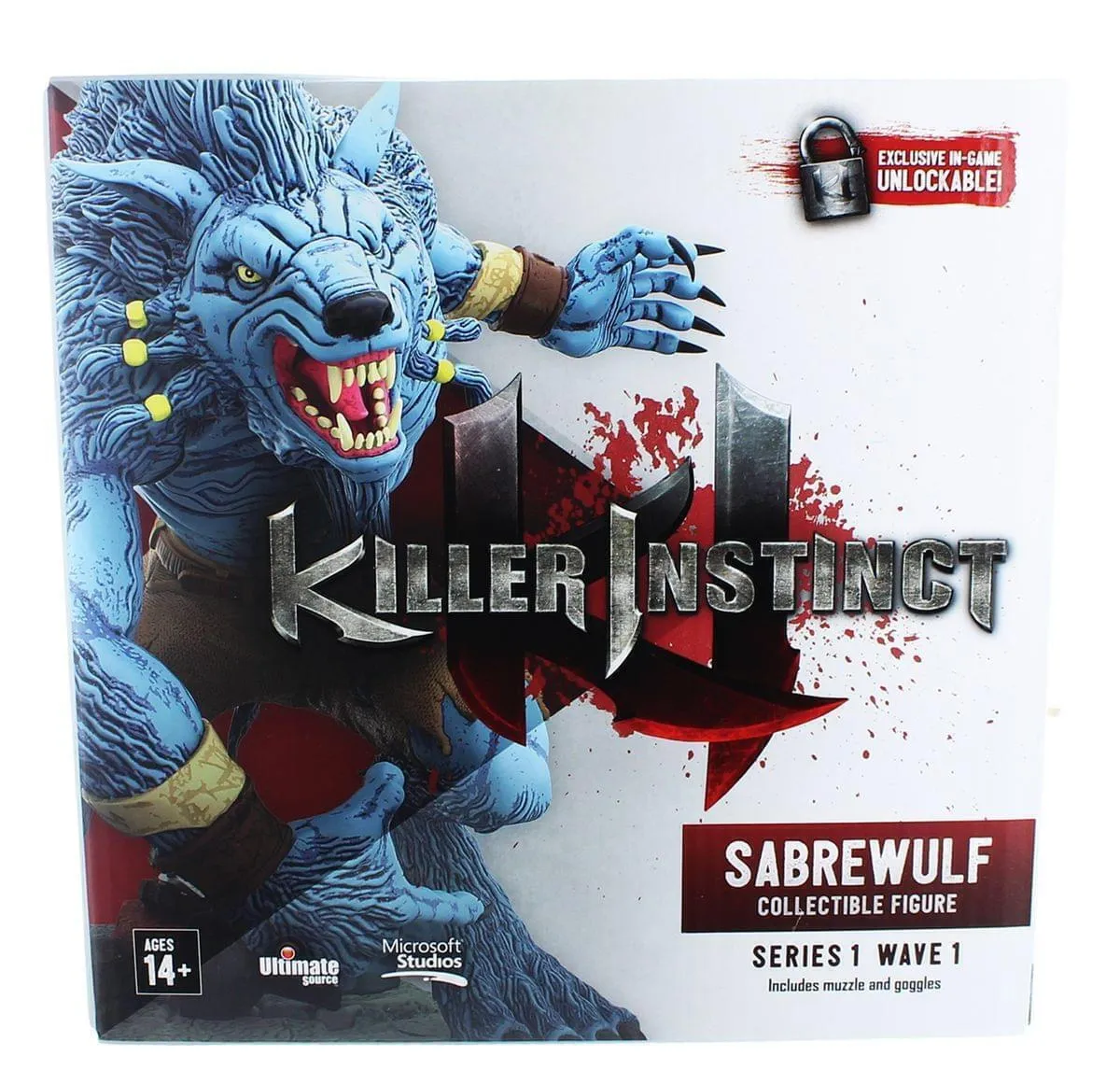 KILLER INSTINCT - SERIES 1 COLLECTIBLE FIGURE: SABREWULF 15CM